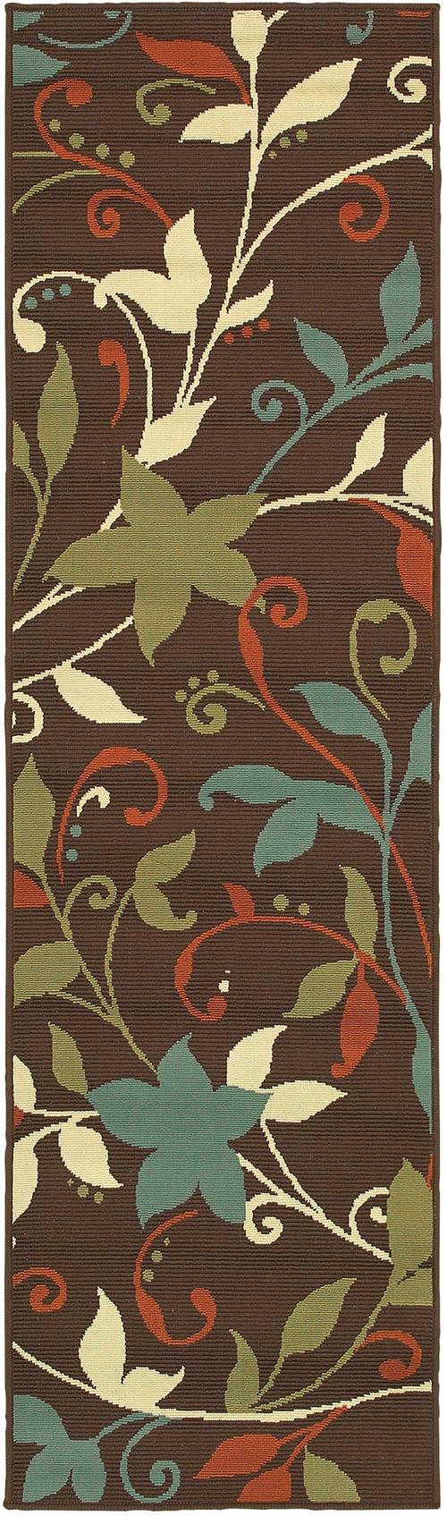 oriental weavers montego 967x6 brown