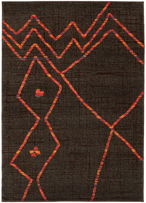 Oriental Weavers NOMAD 6991n Brown Rug