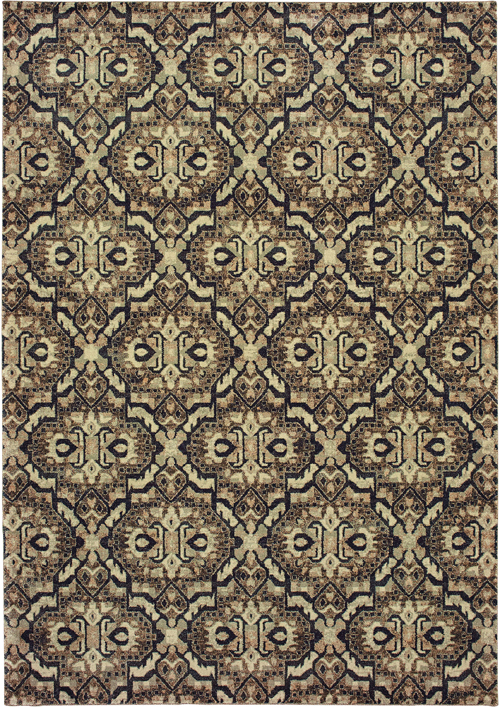 oriental weavers raleigh 4927k brown