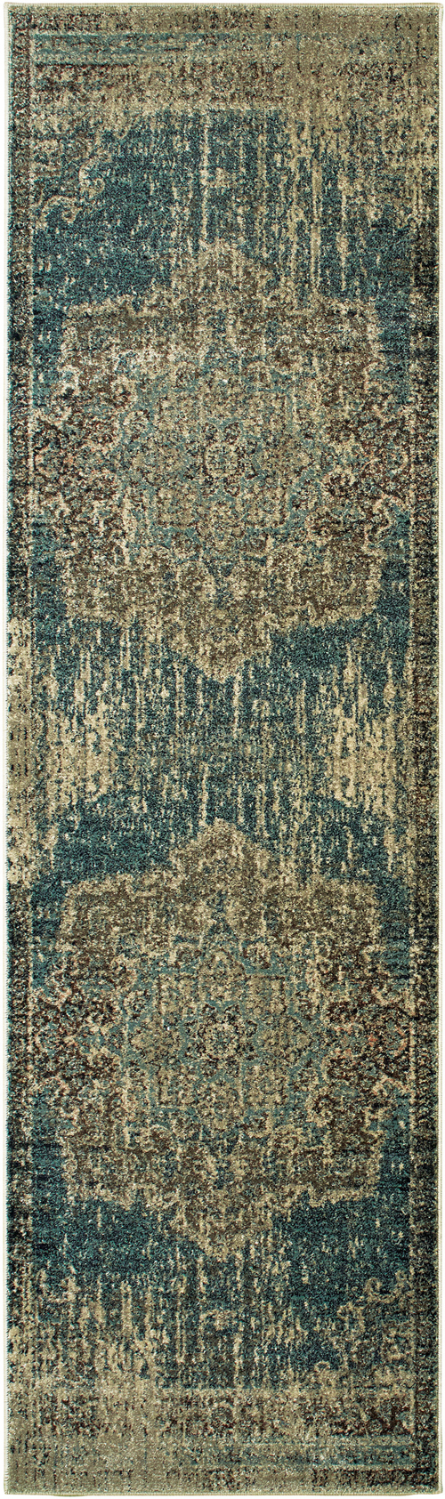 Oriental Weavers RALEIGH 6649H Blue Rug