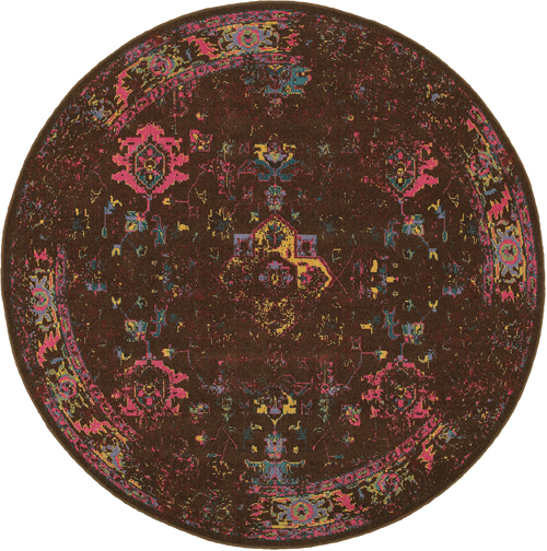 Oriental Weavers REVIVAL 3689I Brown Detail