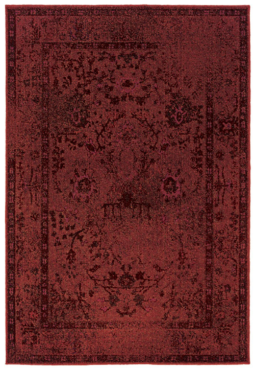 oriental weavers revival 550r2 red