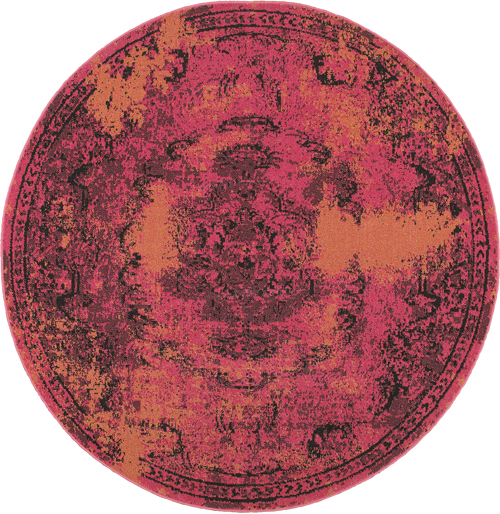 Oriental Weavers REVIVAL 6314B Pink Detail