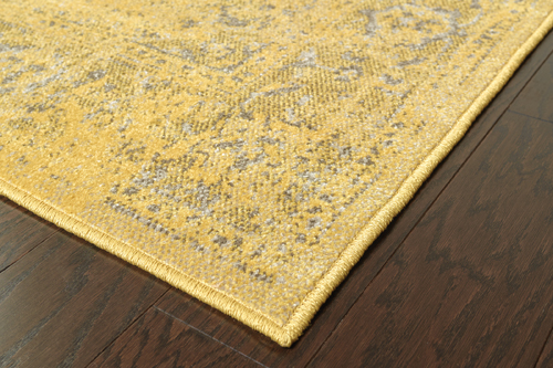 Oriental Weavers REVIVAL 6330H Yellow Detail
