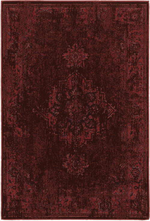 oriental weavers revival 6330m red
