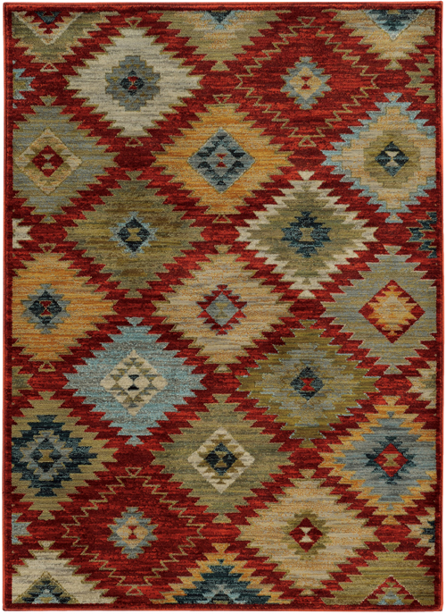 Oriental Weavers SEDONA 5936D Red Rug
