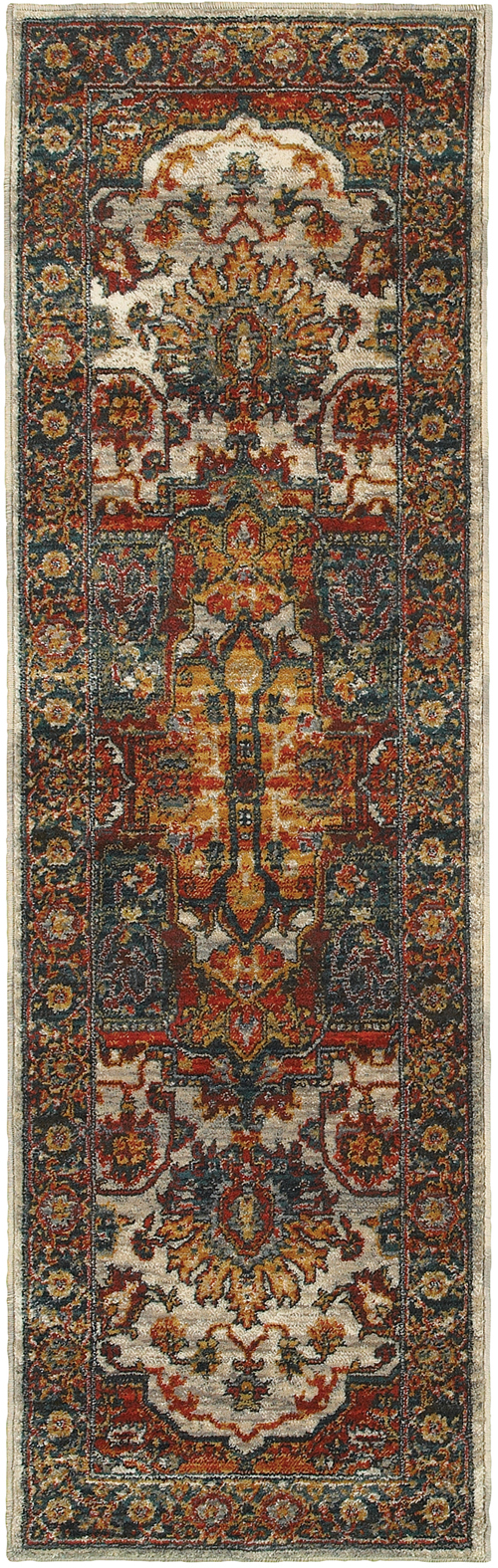 oriental weavers sedona 6382b red