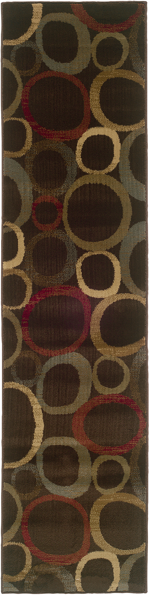 oriental weavers tybee 2361d brown