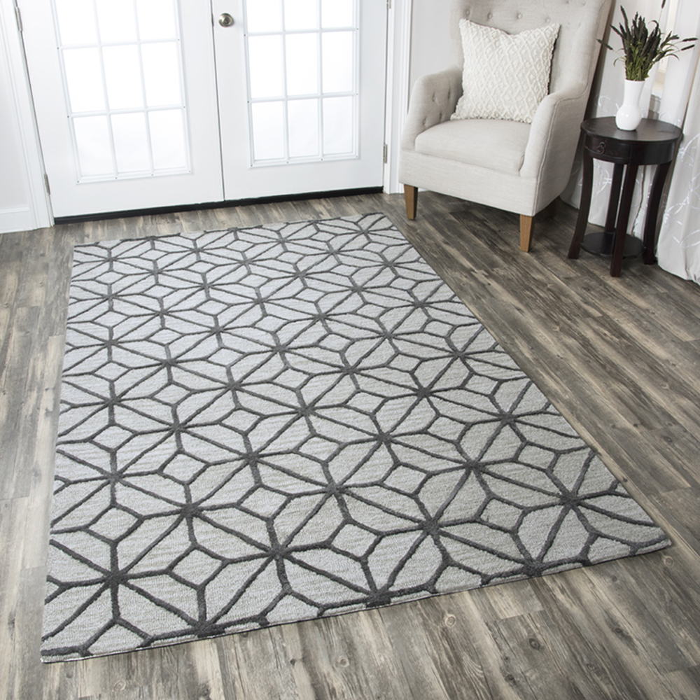 Rizzy Home Luniccia LI9486 grey Room Scene