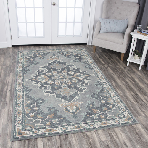 Rizzy Home Resonant RS933A Gray Room Scene
